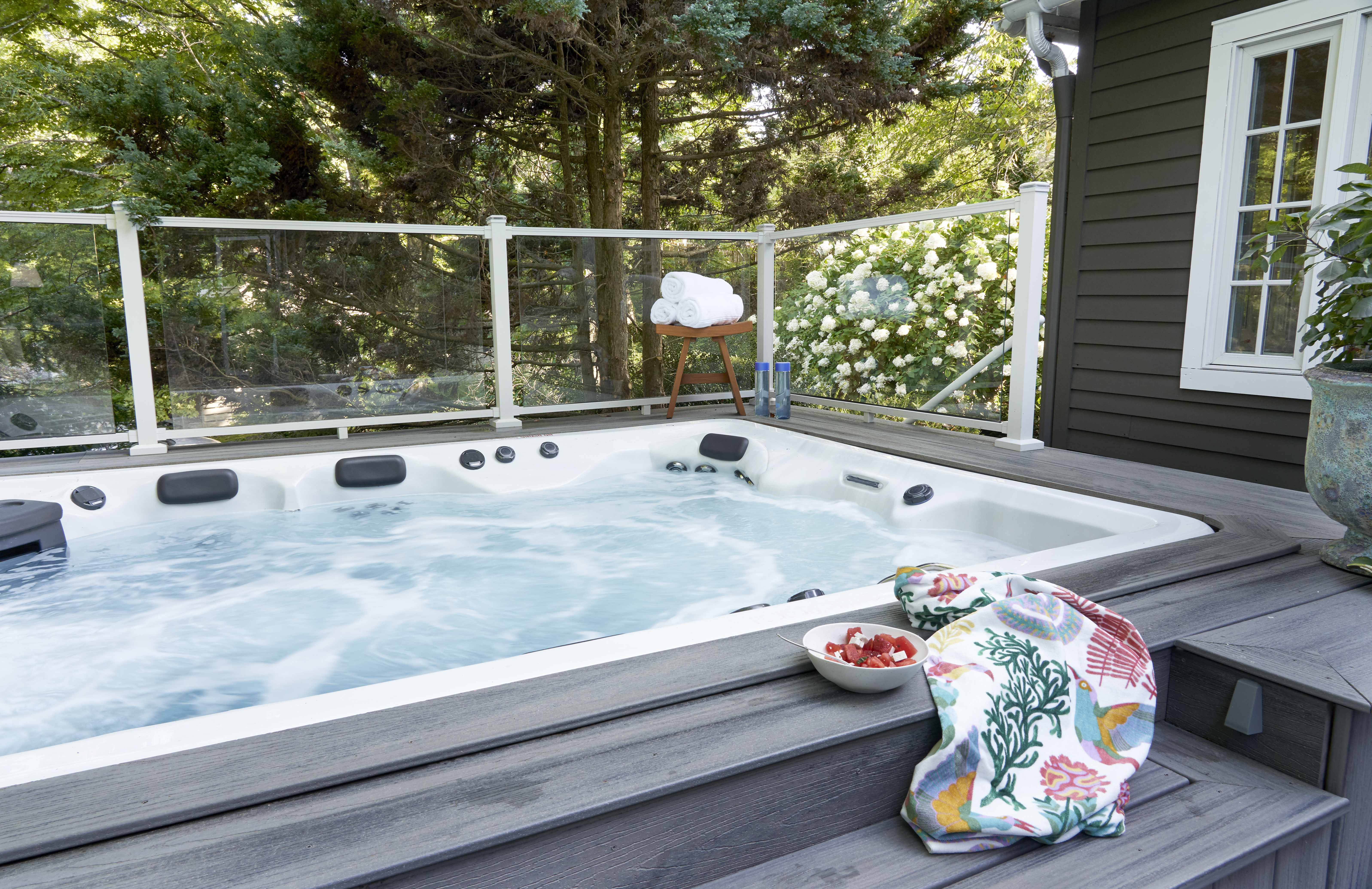 hot tub privacy ideas