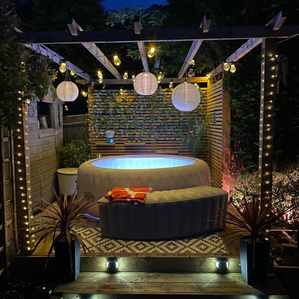 hot tub privacy ideas