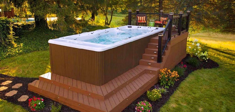 hot tub privacy ideas