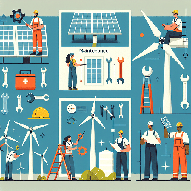 maintenance of renewable energy systems