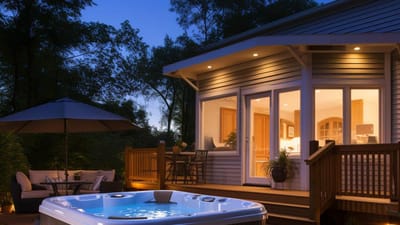 4 Person Hot Tub: The Perfect Blend of Comfort and Compactness
