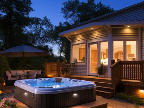 4 Person Hot Tub: The Perfect Blend of Comfort and Compactness
