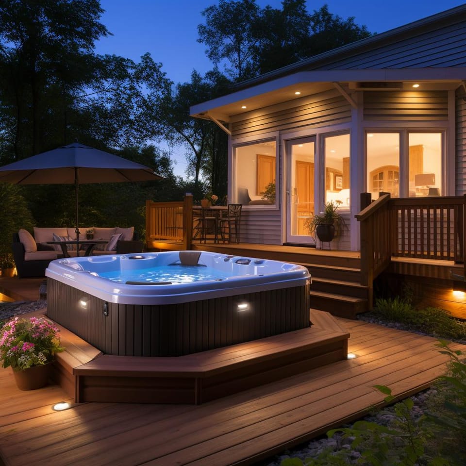 4 Person Hot Tub: The Perfect Blend of Comfort and Compactness