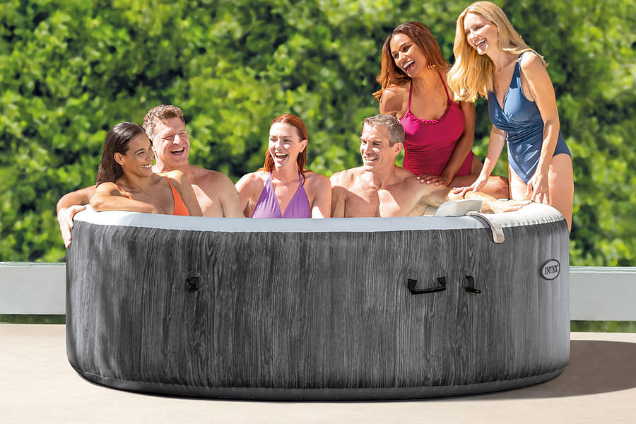 Intex 6 person hot tub