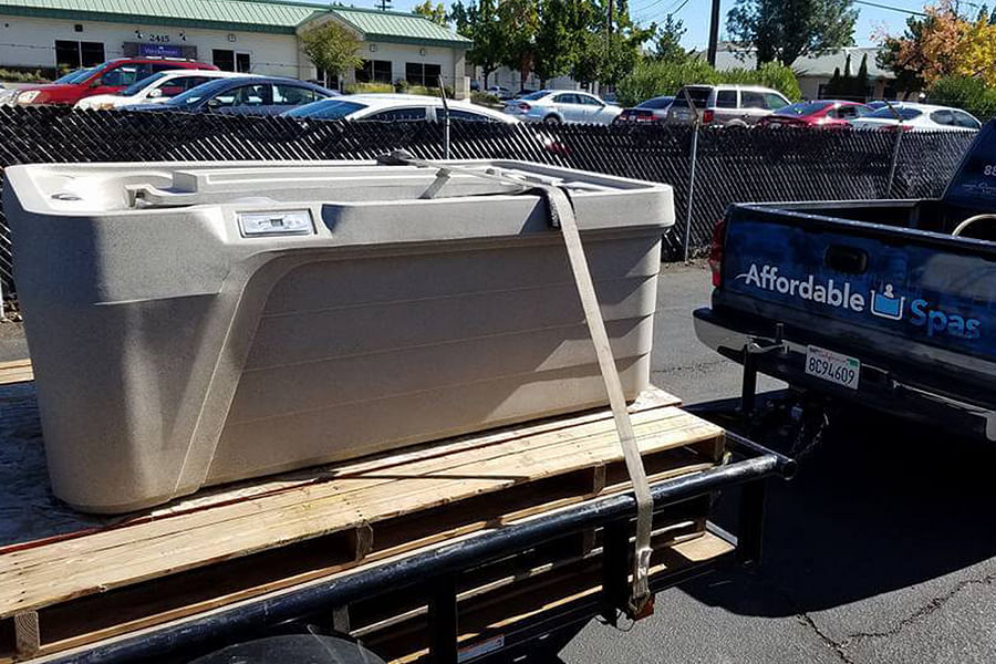 hot tub delivery