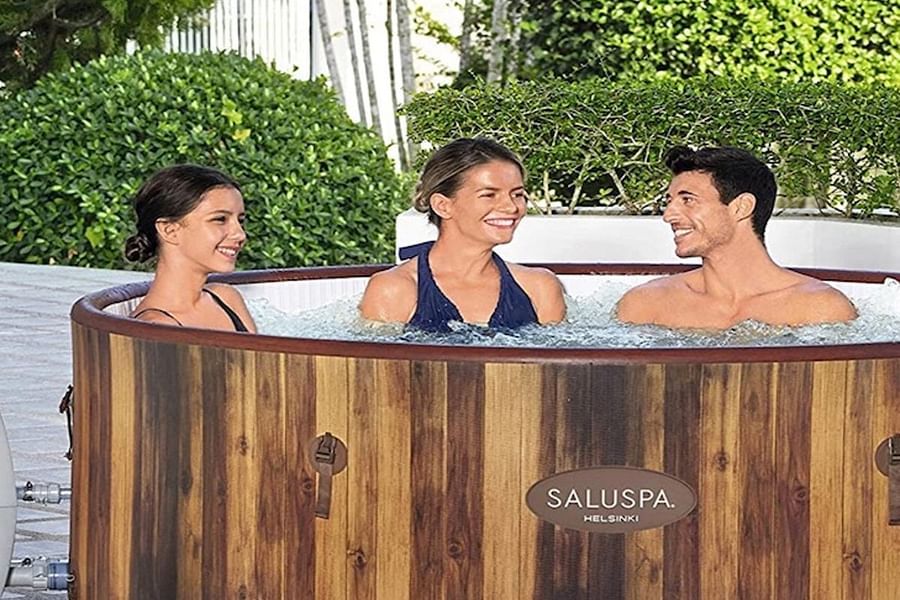 inflatable hot tub drink holder