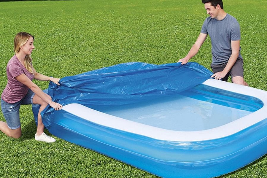 Sun2Solar Blue Rectangle Solar Cover