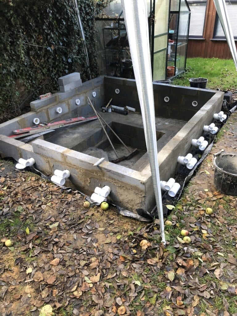 recycled plastic hot tub steps