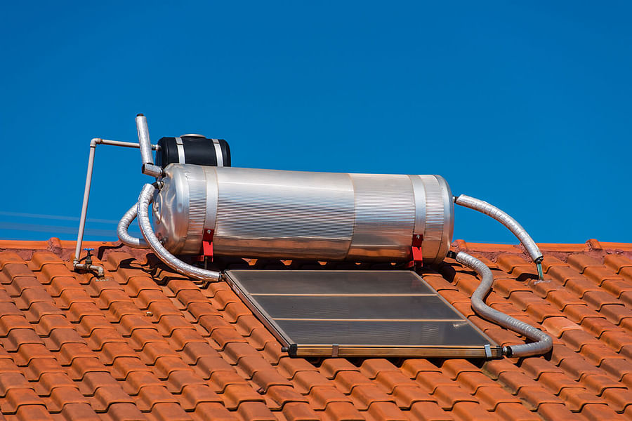 solar hot tub heater