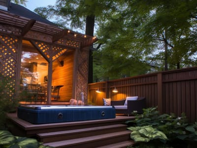 Hot Tub Privacy: Creative Ideas for a Secluded Soak in Your Backyard