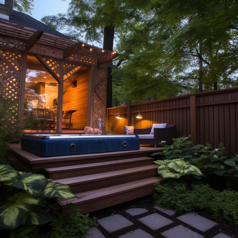 Hot Tub Privacy: Creative Ideas for a Secluded Soak in Your Backyard