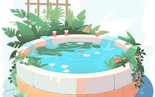 What are the advantages of using a water filter in a hot tub?