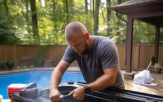 What are the effective methods to keep a hot tub cover clean?